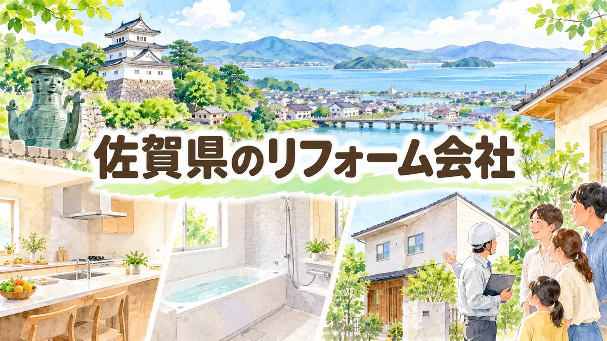 【佐賀県】地元のリフォーム会社9選｜市区町村や駅からも探せる