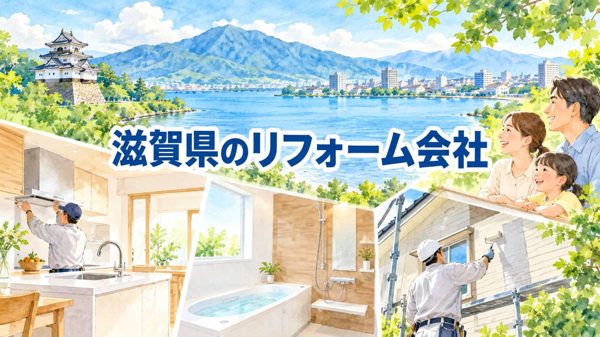 【滋賀県】地元のリフォーム会社10選｜市区町村や駅からも探せる